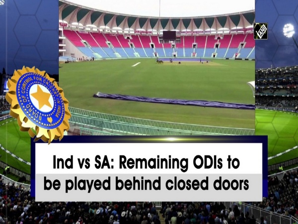 Ind vs SA: Remaining ODIs to be played behind closed doors