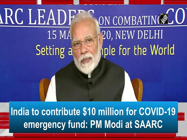 India to contribute $10 million for COVID-19 emergency fund: PM Modi at SAARC