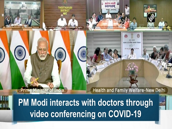 PM Modi interacts with doctors through video conferencing on COVID-19