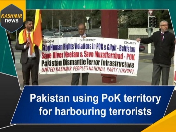 Pakistan using PoK territory for harbouring terrorists