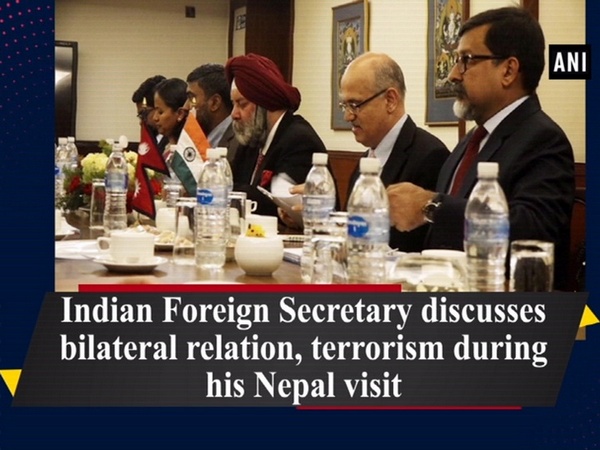 Indian Foreign Secretary discusses bilateral relation, terrorism during his Nepal visit