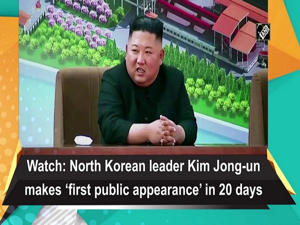 Watch: North Korean leader Kim Jong-un makes ‘first public appearance’ in 20 days