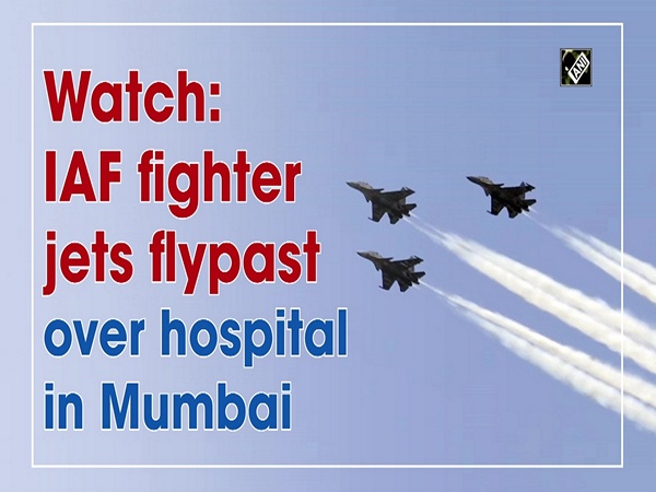 Watch: IAF fighter jets flypast over hospital in Mumbai