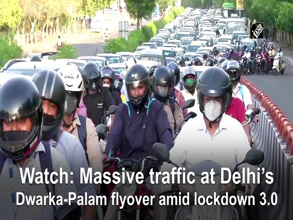 Watch: Massive traffic at Delhi’s Dwarka-Palam flyover amid lockdown 3.0