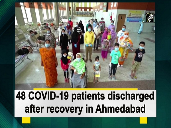 48 COVID-19 patients discharged after recovery in Ahmedabad