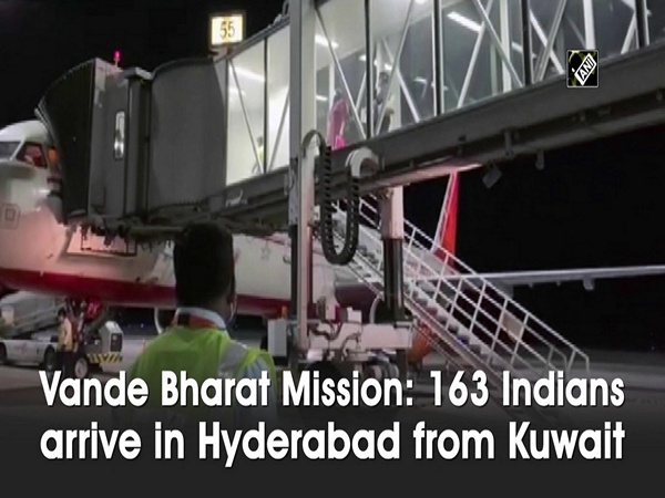 Vande Bharat Mission: 163 Indians arrive in Hyderabad from Kuwait