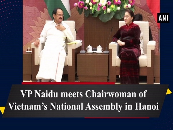 VP Naidu meets Chairwoman of Vietnam’s National Assembly in Hanoi