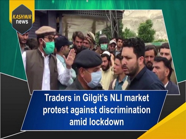 Traders in Gilgit’s NLI market protest against discrimination amid lockdown