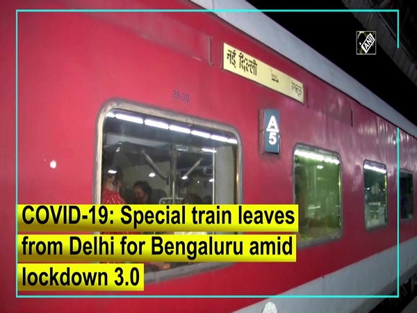 COVID-19: Special train leaves from Delhi for Bengaluru amid lockdown 3.0