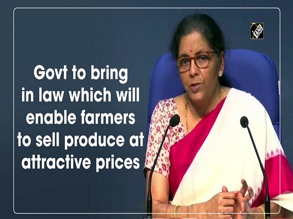 Govt to bring in law which will enable farmers to sell produce at attractive prices