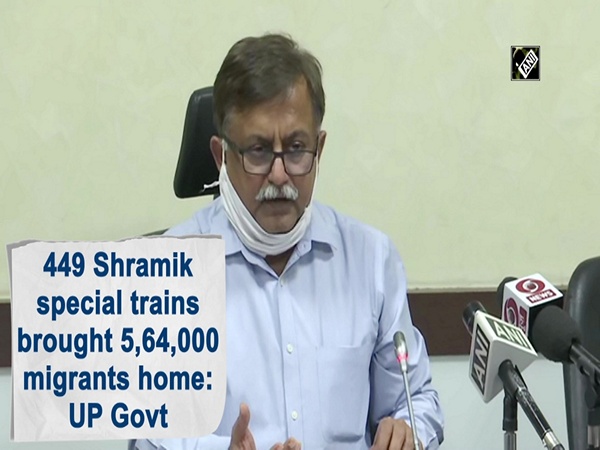 449 Shramik special trains brought 5,64,000 migrants home: UP Govt