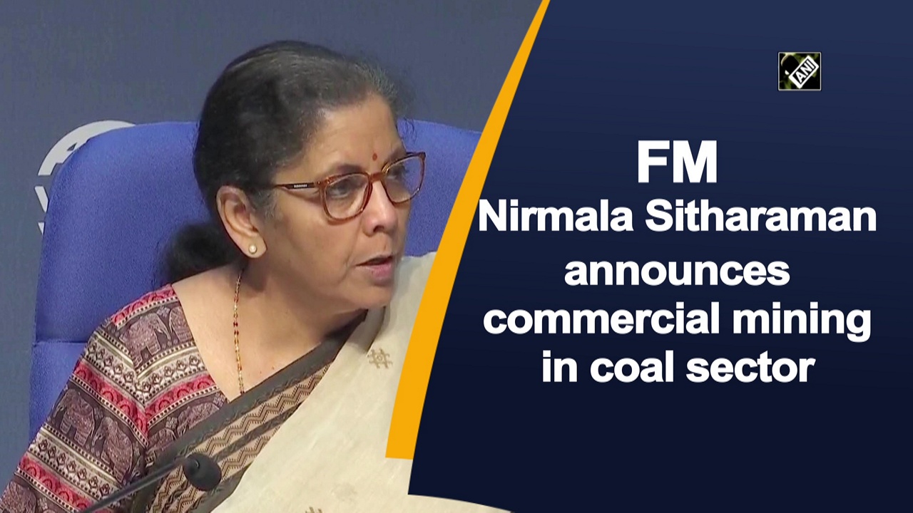 FM Nirmala Sitharaman announces commercial mining in coal sector