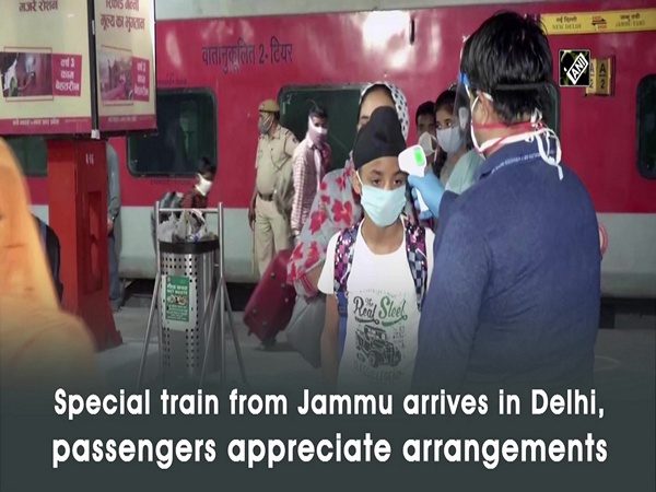 Special train from Jammu arrives in Delhi, passengers appreciate arrangements