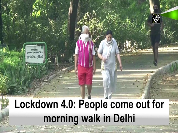Lockdown 4.0: People come out for morning walk in Delhi