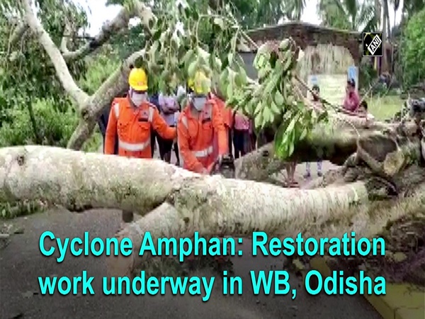 Cyclone Amphan: Restoration work underway in WB, Odisha