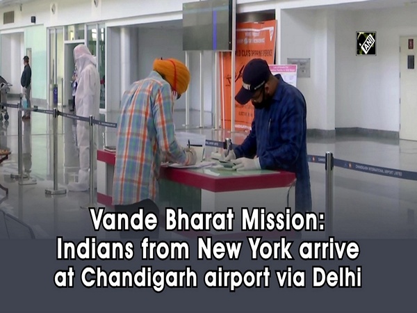 Vande Bharat Mission: Indians from New York arrive at Chandigarh airport via Delhi