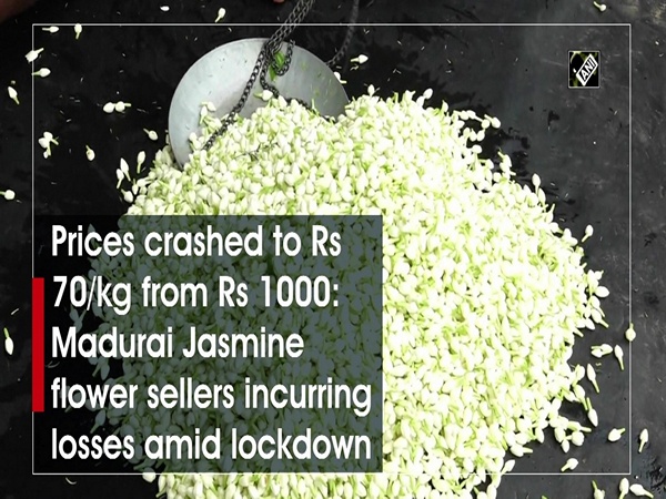 Prices crashed to Rs 70/kg from Rs 1000: Madurai Jasmine flower sellers incurring losses amid lockdown