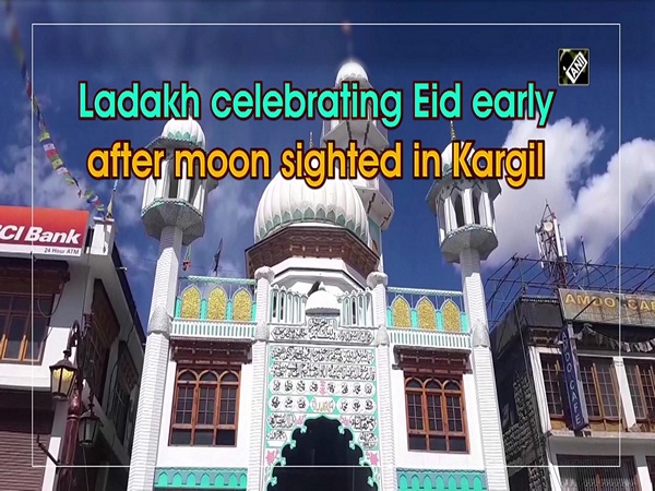 Ladakh celebrating Eid early after moon sighted in Kargil