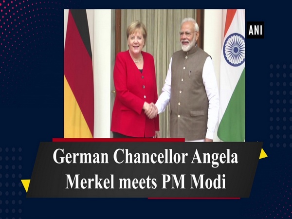 German Chancellor Angela Merkel meets PM Modi
