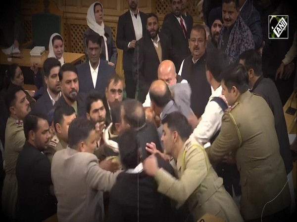 BJP, PDP MLAs physically lifted by marshals & evicted out of J&K Assembly after massive scuffle