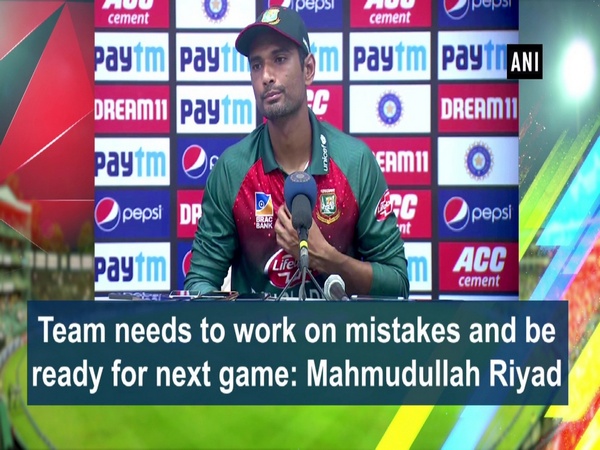 Team needs to work on mistakes and be ready for next game: Mahmudullah Riyad