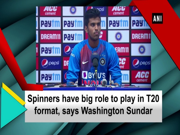 Spinners have big role to play in T20 format, says Washington Sundar