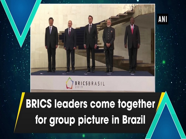 BRICS leaders come together for group picture in Brazil
