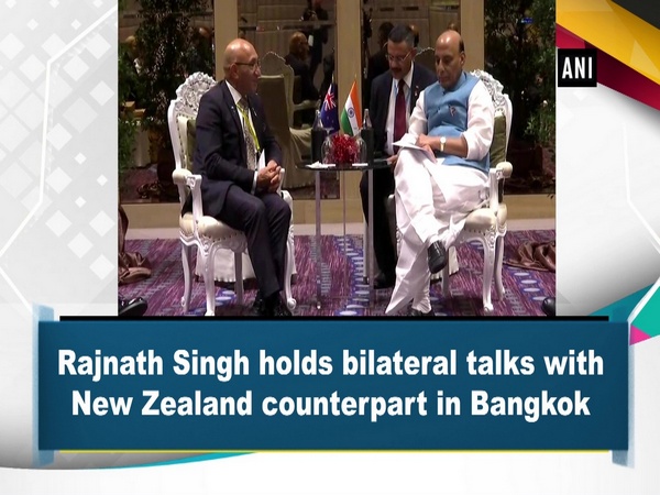 Rajnath Singh holds bilateral talks with New Zealand counterpart in Bangkok