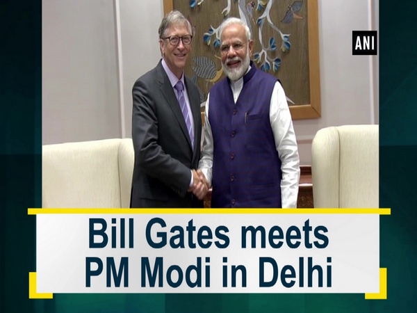 Bill Gates meets PM Modi in Delhi