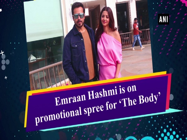 Emraan Hashmi is on promotional spree for 'The Body'