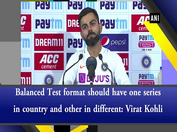 Balanced Test format should have one series in country and other in different: Virat Kohli