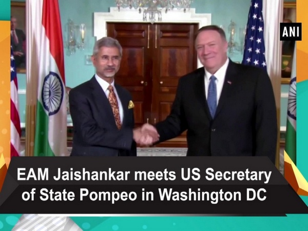 EAM Jaishankar meets US Secretary of State Pompeo in Washington DC