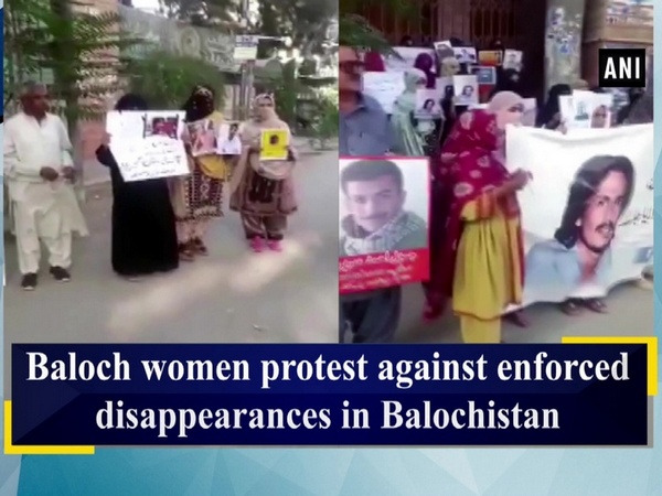 Baloch women protest against enforced disappearances in Balochistan