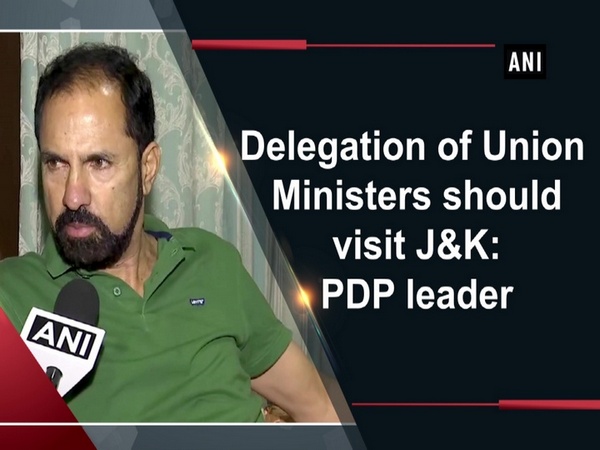 Delegation of Union Ministers should visit J&K: PDP leader