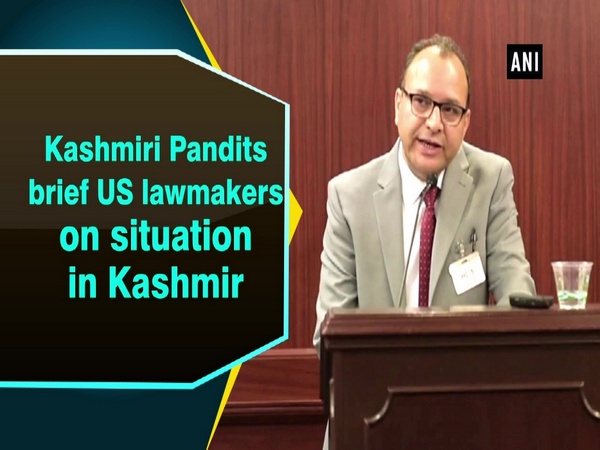 Kashmiri Pandits brief US lawmakers on situation in Kashmir
