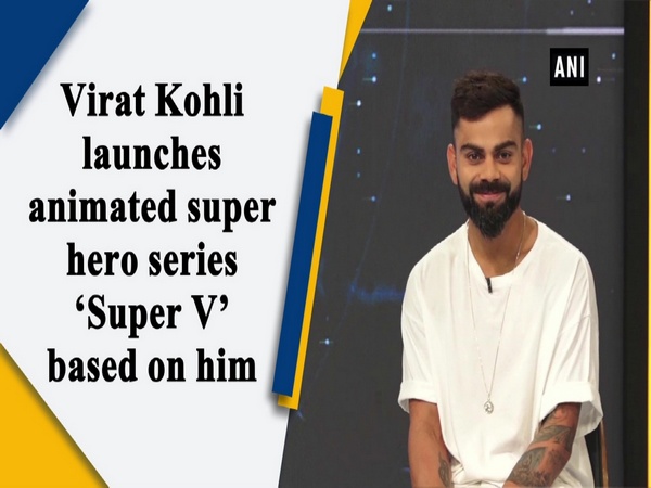 Virat Kohli launches animated super hero series ‘Super V’ based on him