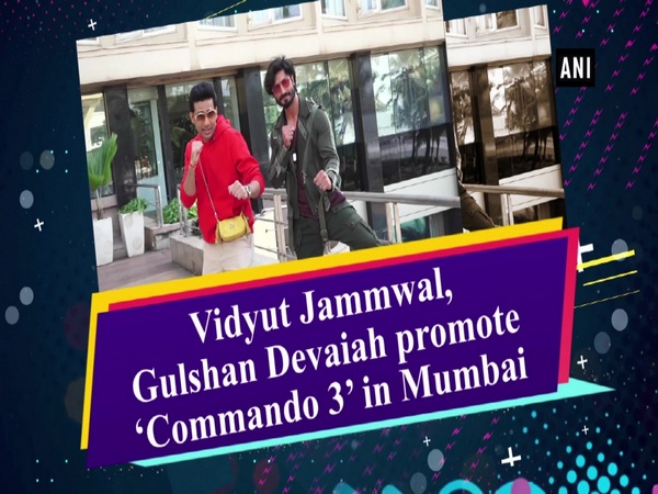 Vidyut Jammwal, Gulshan Devaiah promote 'Commando 3' in Mumbai