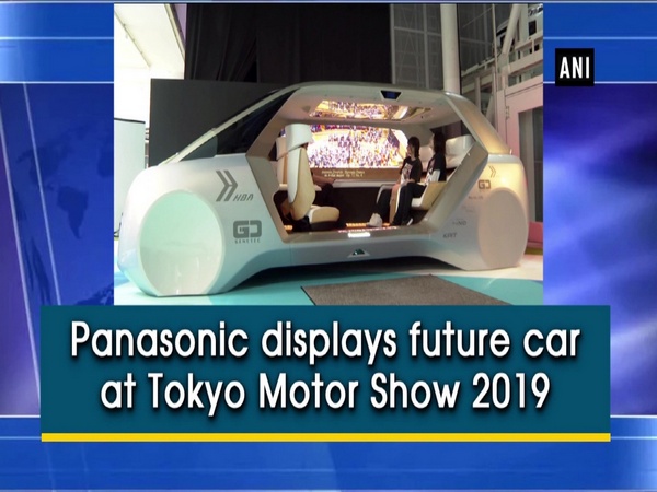 Panasonic displays future car at Tokyo Motor Show 2019