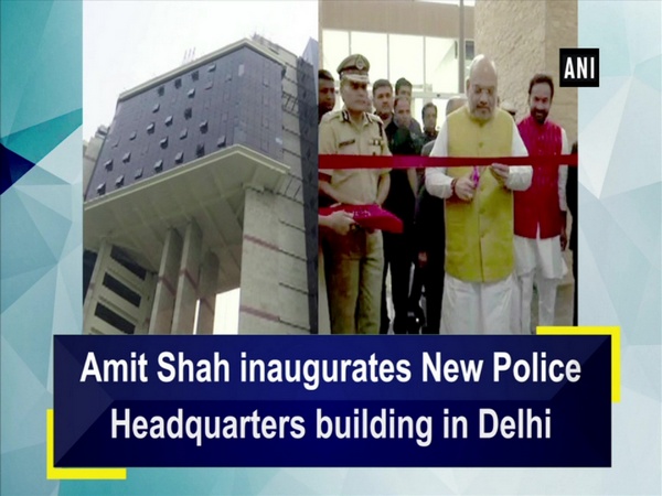 Amit Shah inaugurates New Police Headquarters building in Delhi