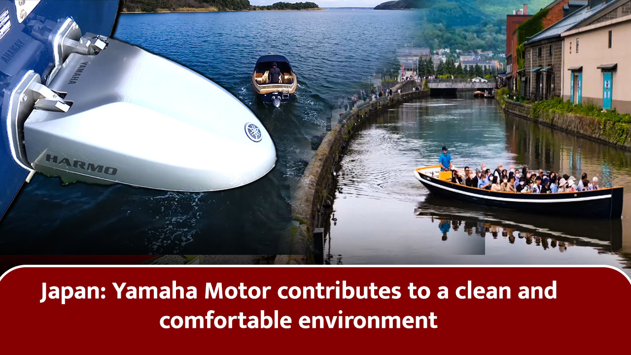 Japan: Yamaha Motor contributes to a clean and comfortable environment