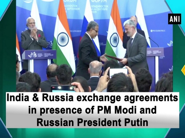 India & Russia exchange agreements in presence of PM Modi and Russian President Putin