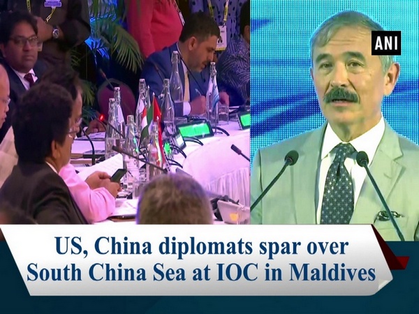 US, China diplomats spar over South China Sea at IOC in Maldives