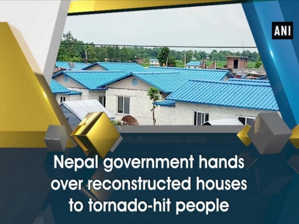 Nepal government hands over reconstructed houses to tornado-hit people