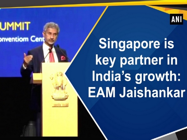 Singapore is key partner in India's growth: EAM Jaishankar
