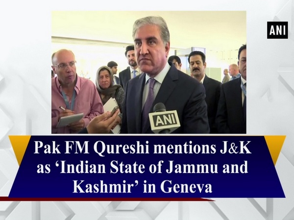 Pak FM Qureshi mentions J&K as ‘Indian State of Jammu and Kashmir’ in Geneva