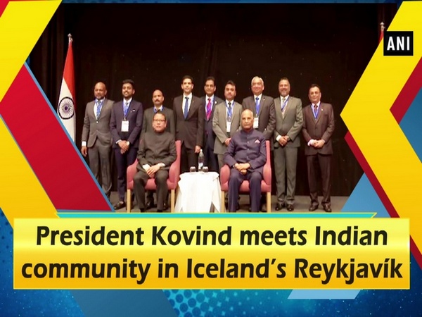 President Kovind meets Indian community in Iceland’s Reykjavík