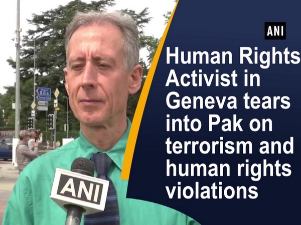 Human Rights Activist in Geneva tears into Pak on terrorism and human rights violations