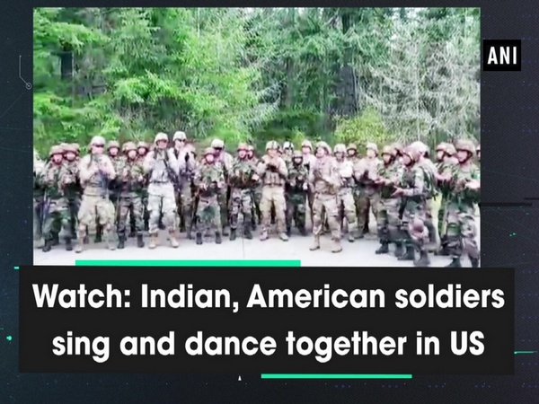 Watch: Indian, American soldiers sing and dance together in US