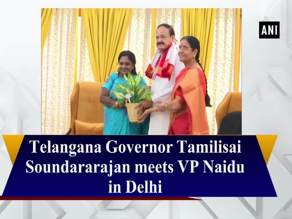 Telangana Governor Tamilisai Soundararajan meets VP Naidu in Delhi