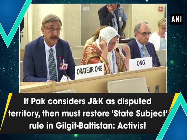 If Pak considers J&K as disputed territory, then must restore ‘State Subject’ rule in Gilgit-Baltistan: Activist